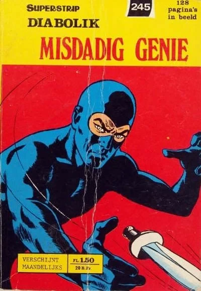 Cover of Diabolik: Misdadig Genie