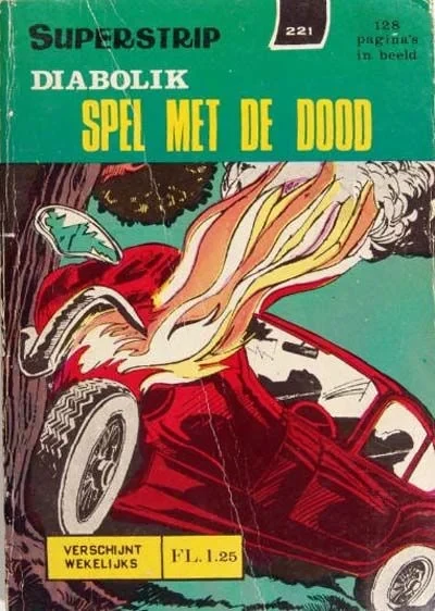 Cover of Diabolik: Spel Met de Dood