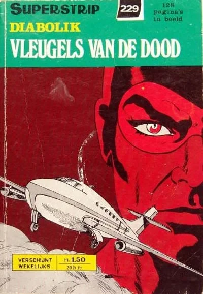 Cover of Diabolik: Vleugels van de Dood