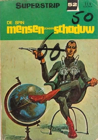 Cover of Die Spin Mensen Zonder Schaduw