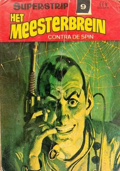 Cover of Het Meesterbrein Contra de Spin