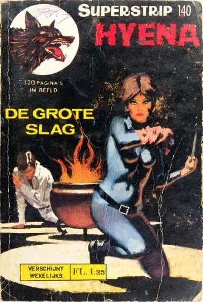 Cover of Hyena: De Grote Slag