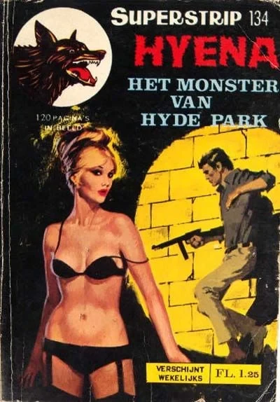 Cover of Hyena: Het Monster van Hyde Park