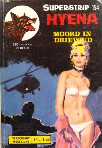 Cover of Hyena: Moord in Drievoud