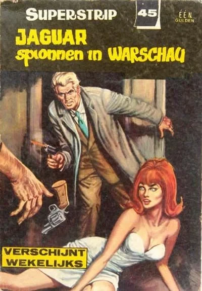 Cover of Jaguar spionnen in Warschau