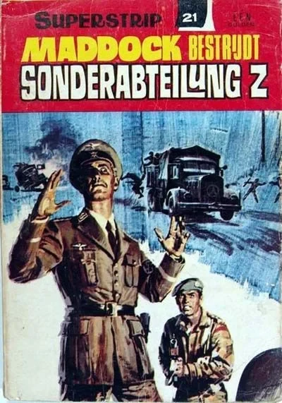 Cover of maddock bestrijdt Sonderabteilung Z