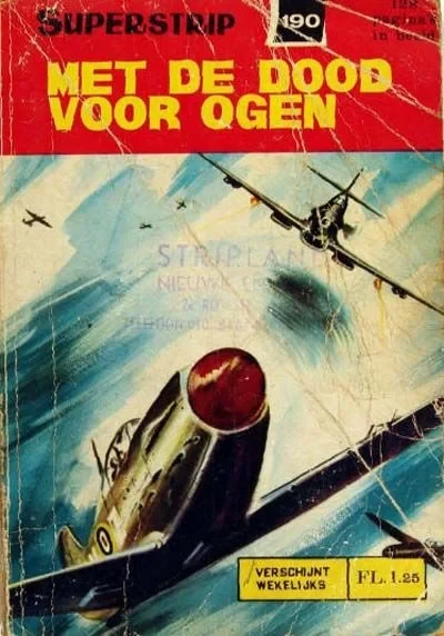 Cover of Met de Dood voor Ogen