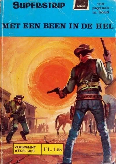 Cover of Met Een Been in de Hel