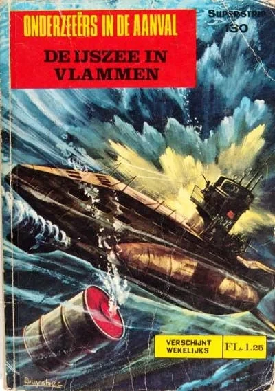 Cover of Onderzeeers in de Aanval: De Ijszee in Vlammen
