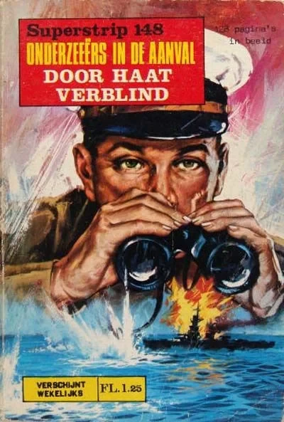 Cover of Onderzeeers in de Aanval:  Door Haat Verblind