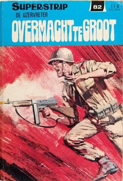 Cover of Overmacht te Groot