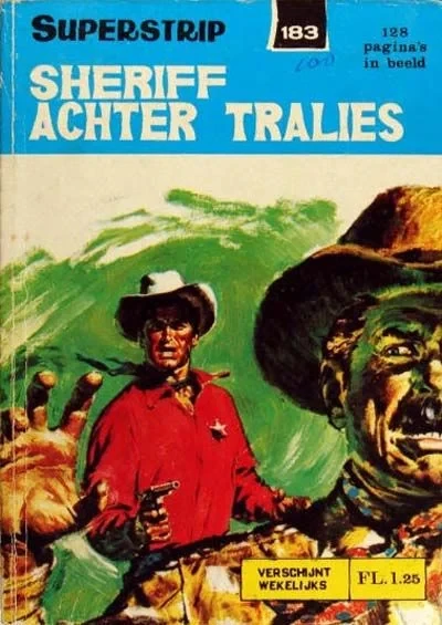 Cover of Sheriff Achter Tralies