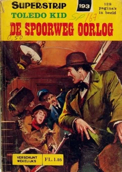 Cover of Toledo Kid: De Spoorweg Oorlog