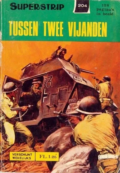 Cover of Tussen Twee Vijanden