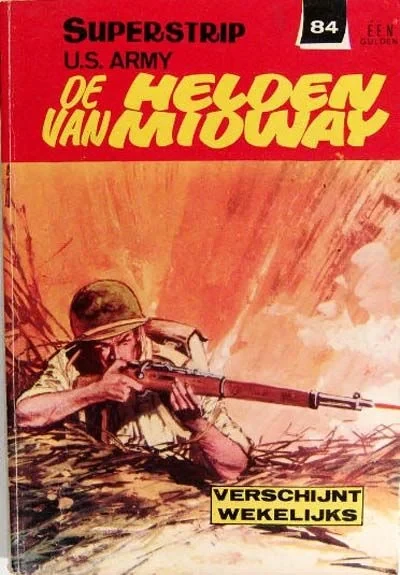 Cover of U.S. Army De Helden van Midway