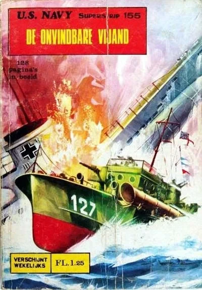 Cover of U.S. Navy: De Onvinbare Vijand