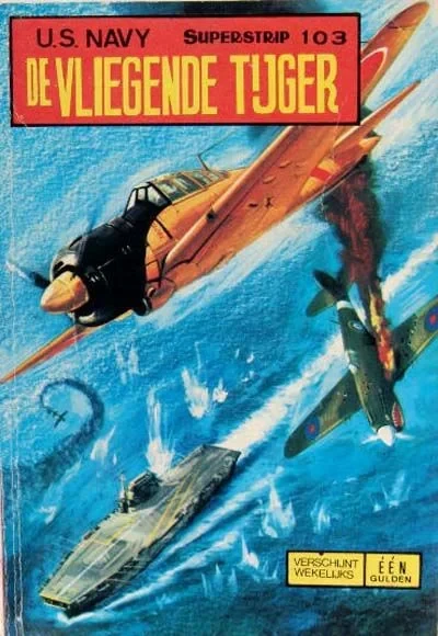 Cover of U.S. Navy: De Vligende Tijger