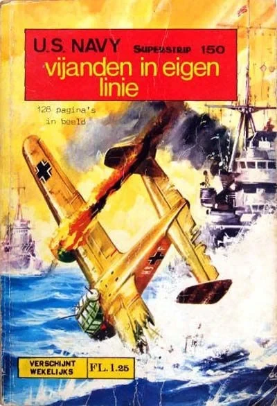 Cover of U.S. Navy: vijanden in eigen linie