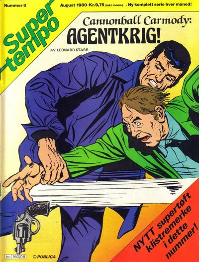 Cover of Cannonball Carmody: Agentkrig!