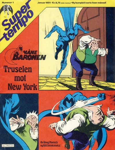 Cover of Mane Baronen: Truselen mot New York