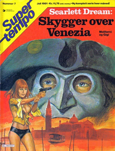 Cover of Scarlet Dream: Skygger over Venezia