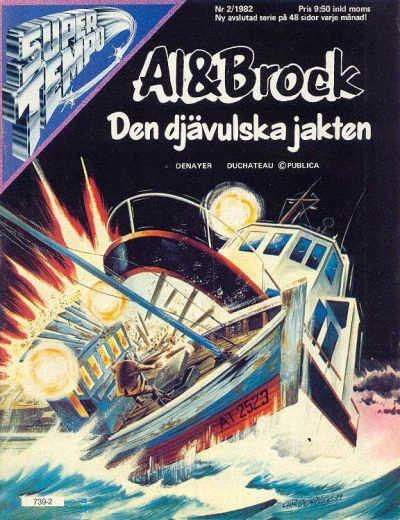 Cover of Al & Brock Den djavulska jakten