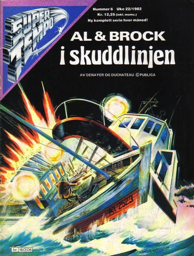 Cover of Al & brock i skuddlinjen