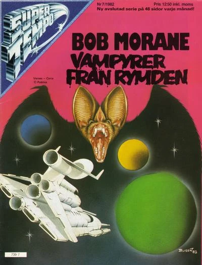 Cover of Bob Morane: Vampyrer Fran Rymden