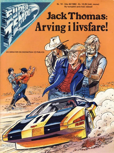 Cover of Jack Thomas: Arving i livsfare
