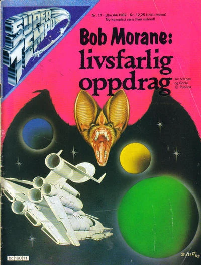 Cover of Bob Morane: livsfarlig oppdrag