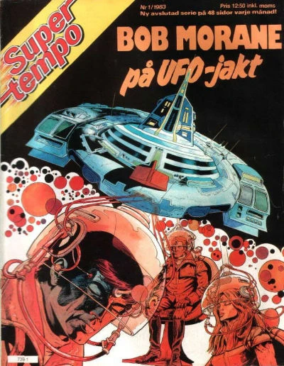 Cover of Bob Morane pa UFO-jakt