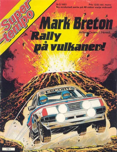 Cover of Mark Breton: Rally pa vulkaner!