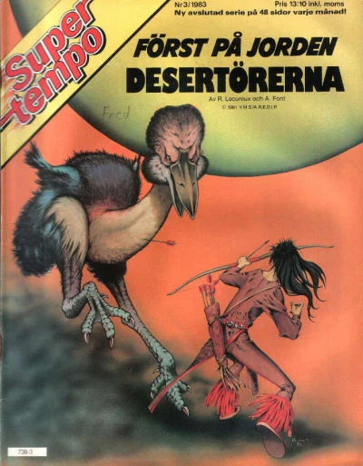 Cover of Forst pa Jorden Desertorerna