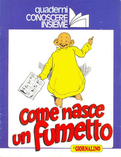 Cover of Conoscere Insieme - Come nasce un fumetto