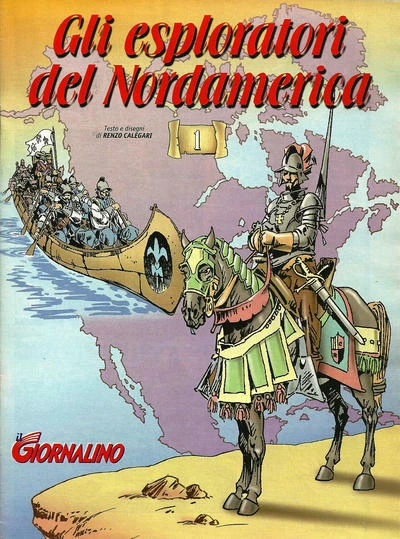 Cover of Gli esploratori del Nordamerica 1