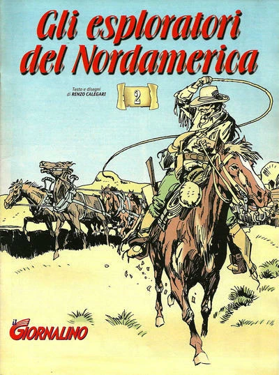 Cover of Gli esploratori del Nordamerica 2