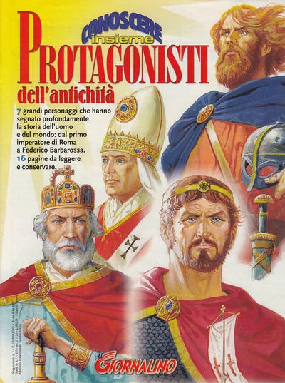Cover of Conoscere Insieme - Protagonisti dell' antichità