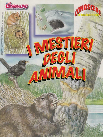 Cover of Conoscere Insieme - I mestieri degli animali