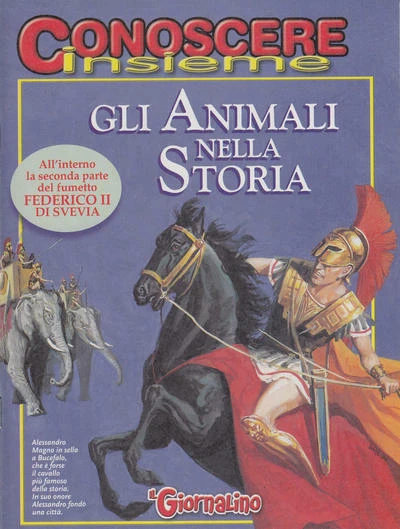 Cover of Conoscere Insieme - Gli Animali nella Storia