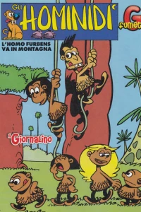 G Fumetti - Gli Hominidi L' Homo furbens va in montagna