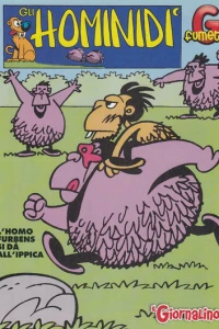G Fumetti - Gli Hominidi L' Homo furbens si da all'ippica