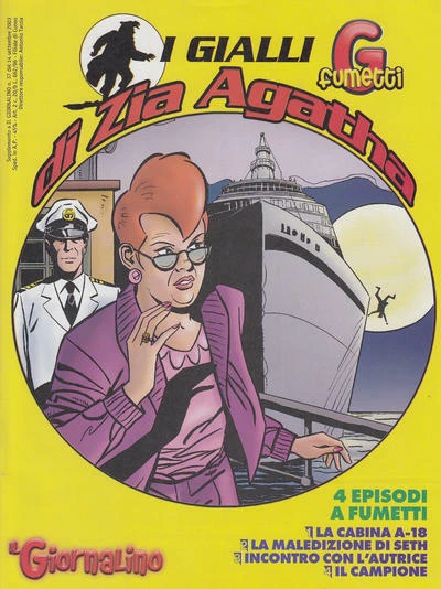Cover of G Fumetti - I Gialli di Zia Agatha