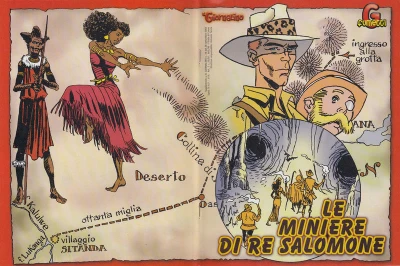 Cover of G Fumetti - Le Miniere di Re Salomone