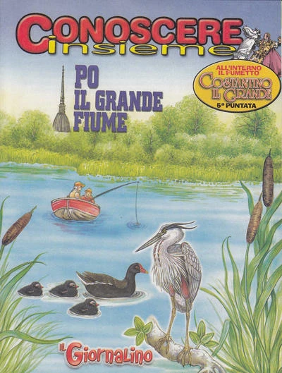 Cover of Conoscere Insieme - Po il grande fiume
