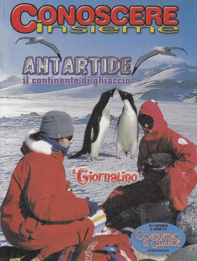 Cover of Conoscere Insieme - Antartide il continente di ghiaccio
