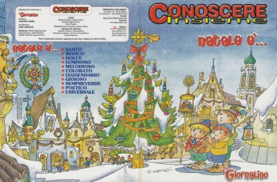 Cover of Conoscere Insieme - Natale è...