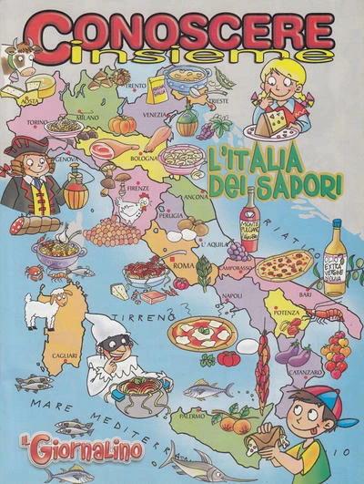 Cover of Conoscere Insieme - L' Italia dei sapori