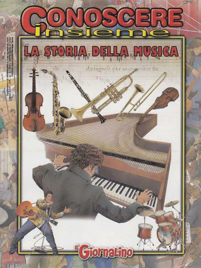 Cover of Conoscere Insieme - La storia della musica
