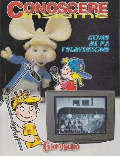 Cover of Conoscere Insieme - Come si fa la televisione