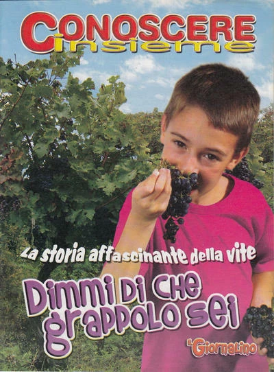 Cover of Conoscere Insieme - Dimmi di che grappolo sei